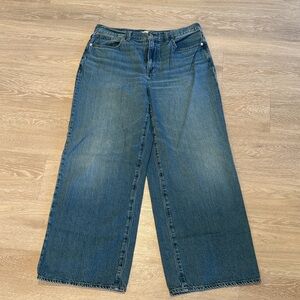 Madewell “superwide-leg jeans”